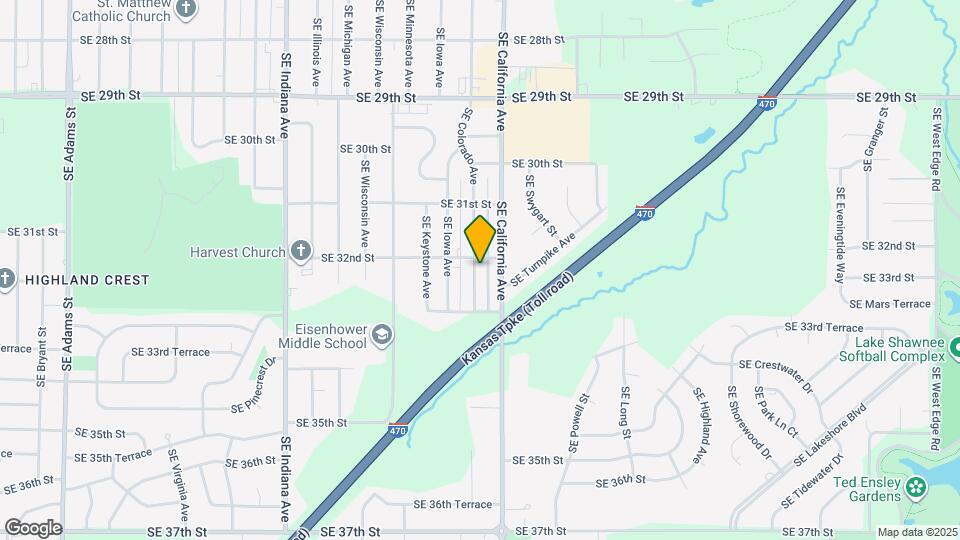 3210 SE Colorado Ave Map and Location Details