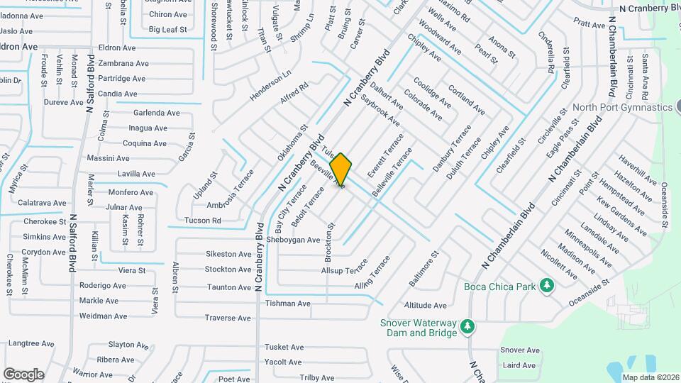 3184 Brampton Terrace Map and Location Details