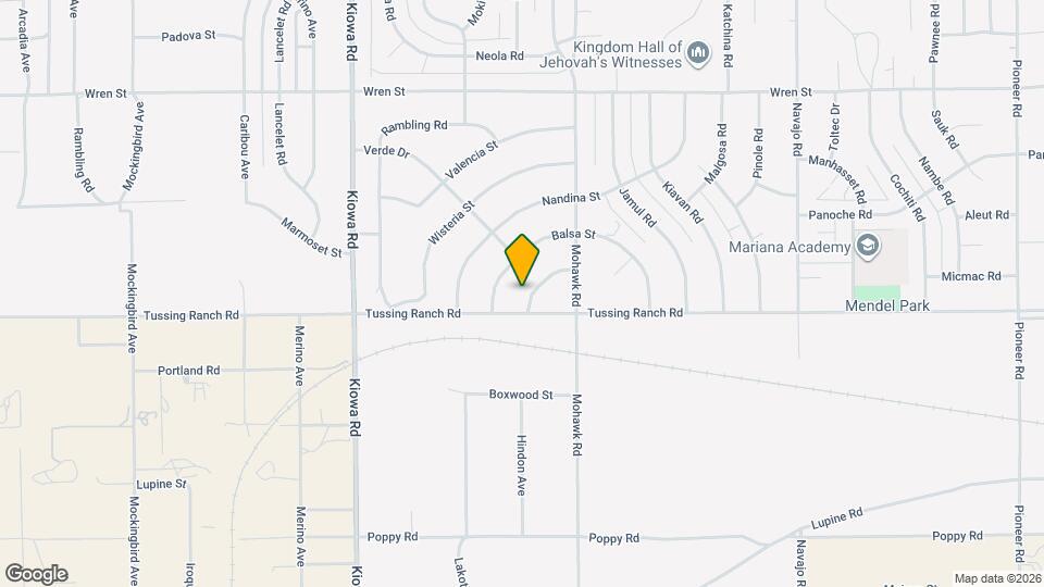 21148 Rosewood St Mapa y Detalles de la Ubicación