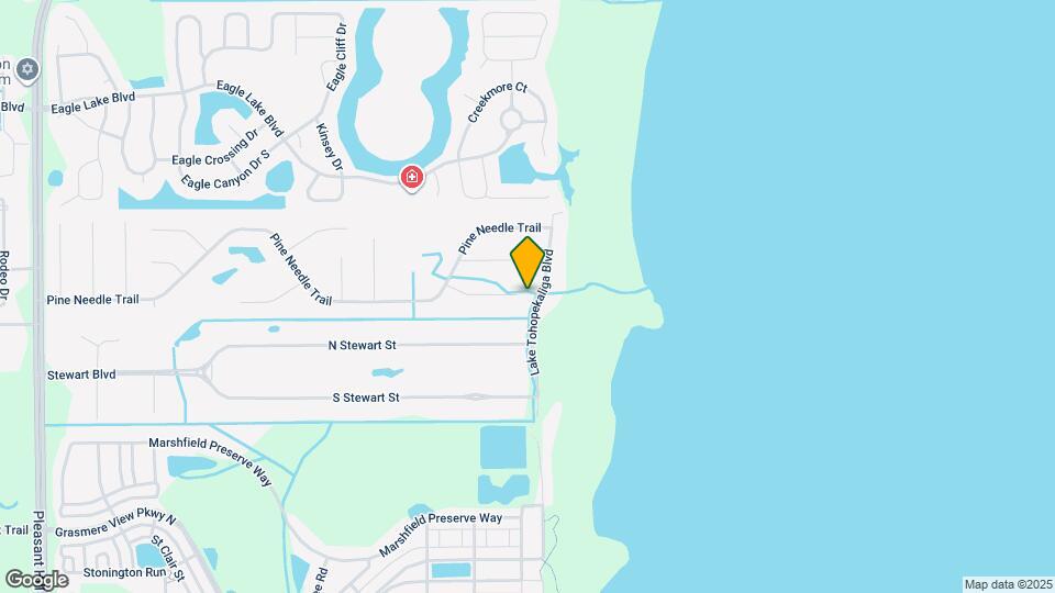 1680 Evergreen Ct Map and Location Details