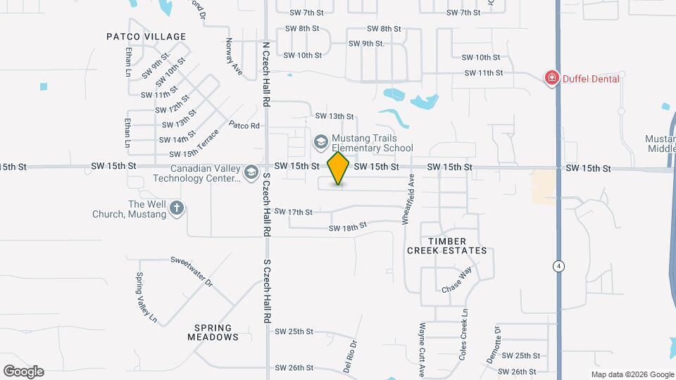 10630 SW 16th St Map and Location Details