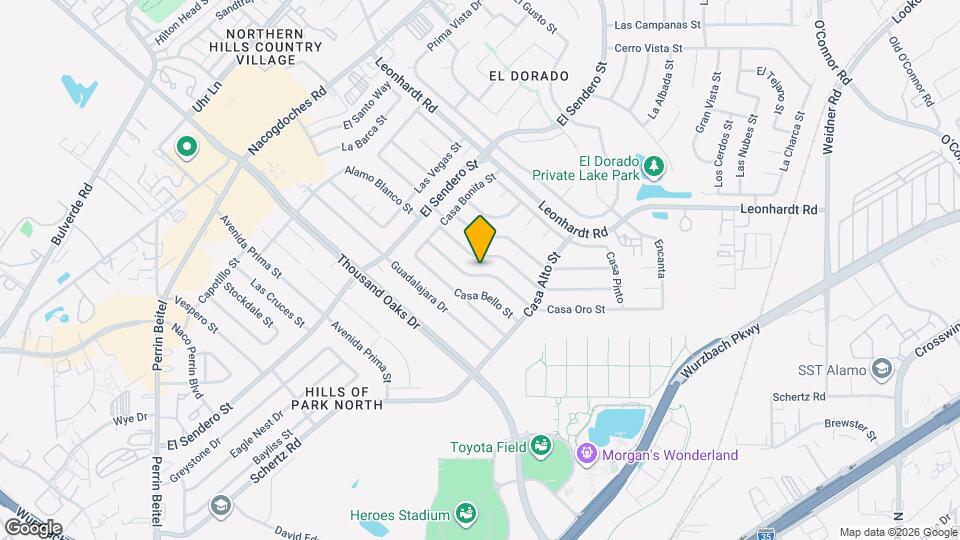 4755 Casa Oro St Map and Location Details