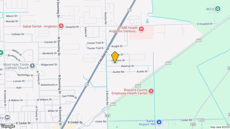 125 Bastrop St Map and Location Details