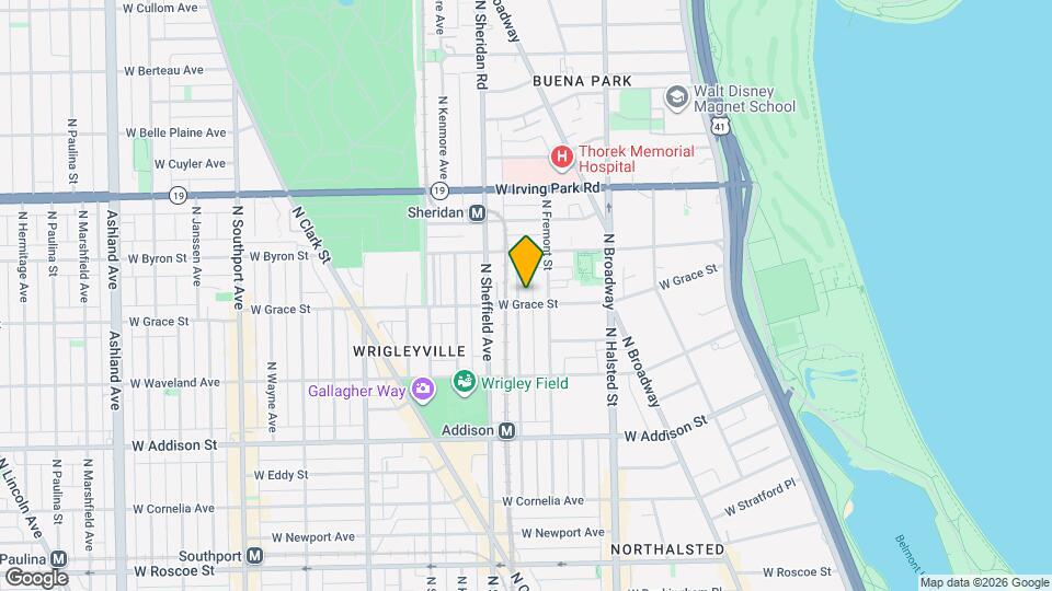 3801 N Wilton Ave, Unit 3 Map and Location Details