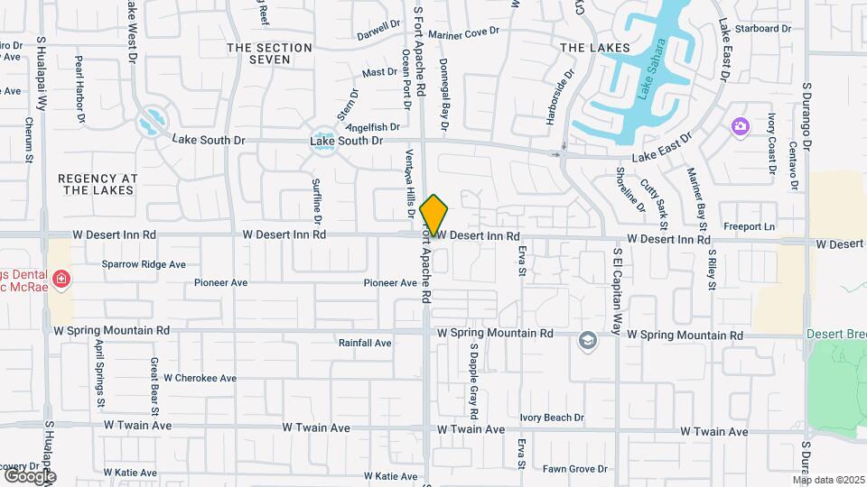 3320 S Fort Apache Rd Map and Location Details