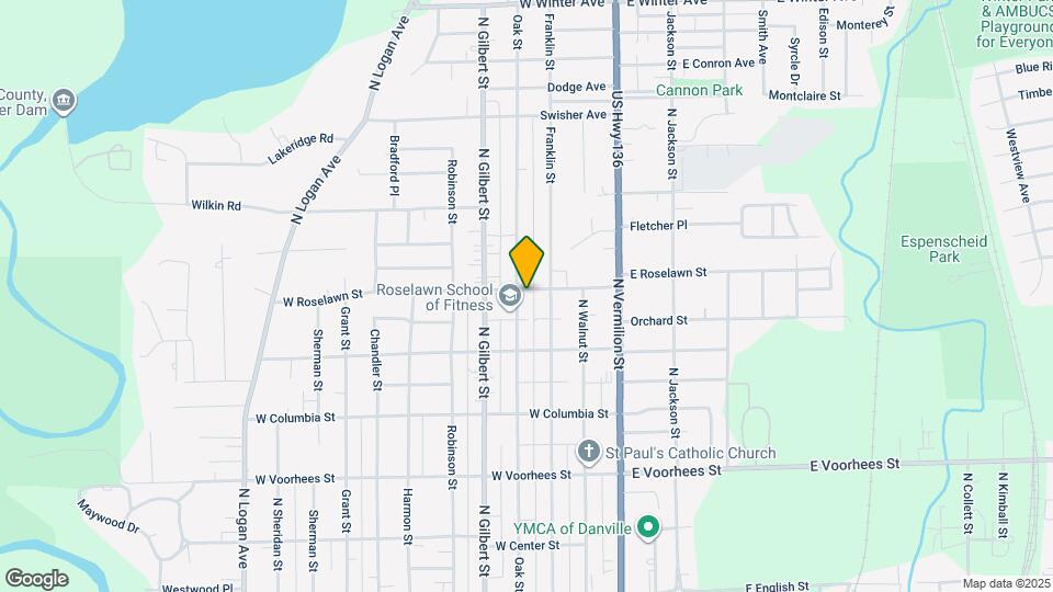 210 W Roselawn St Map and Location Details