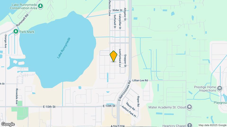 1716 Hawksbill Ln Map and Location Details