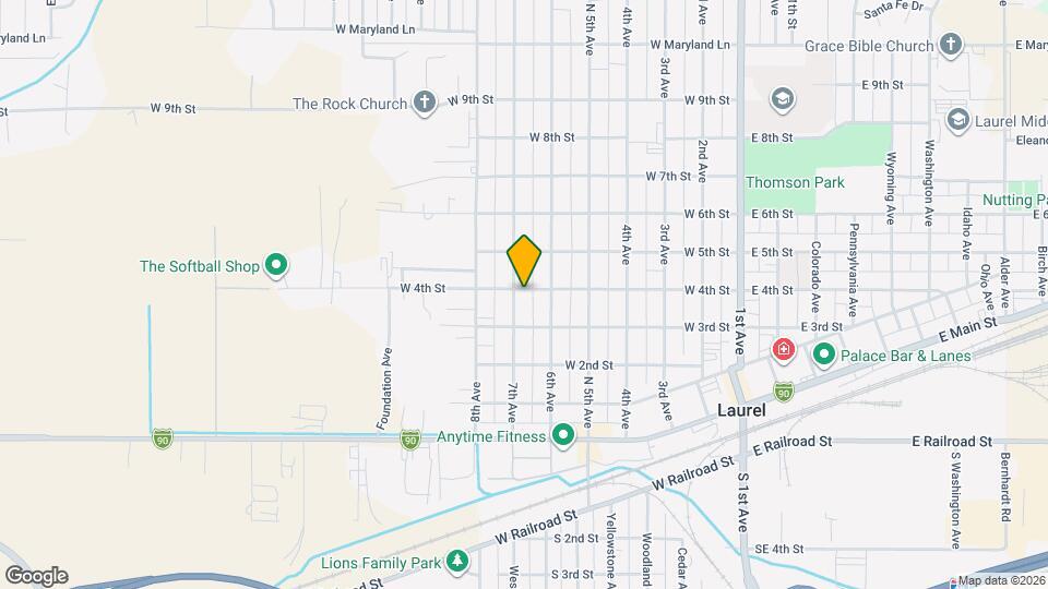 319 1/2 7th Ave Map and Location Details