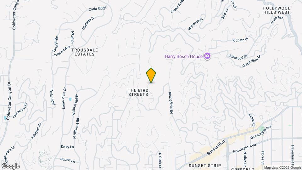 1536 Blue Jay Way Map and Location Details