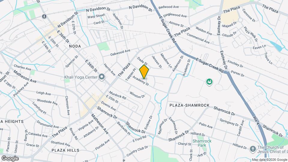 1443 Academy St Map and Location Details