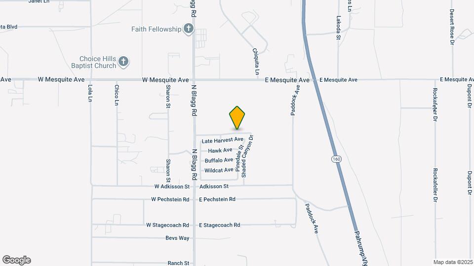 213 Late Harvest Ave Map and Location Details