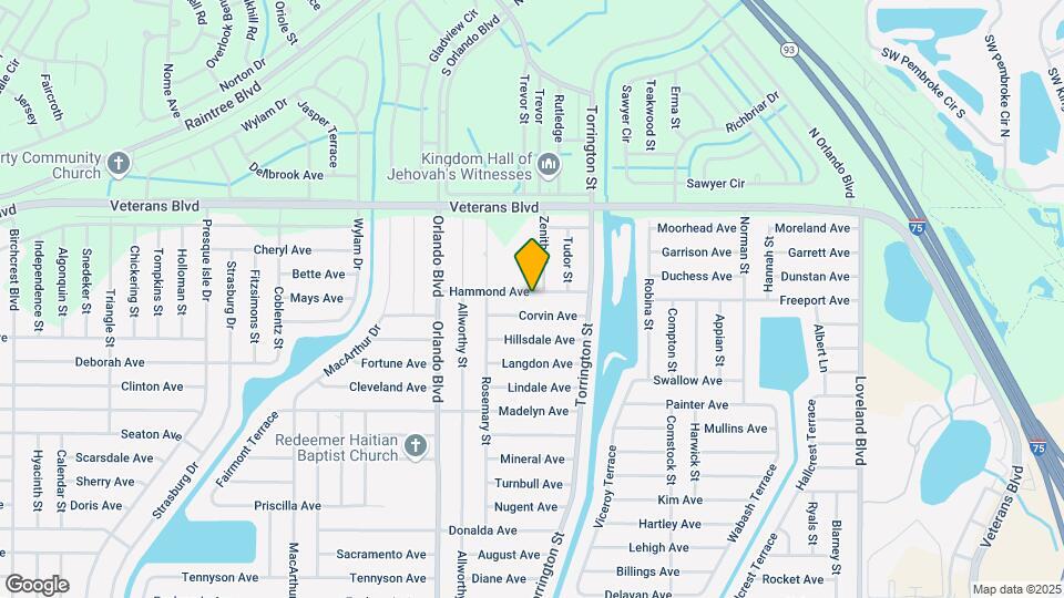 23117 Hammond Ave, Unit Private Map and Location Details