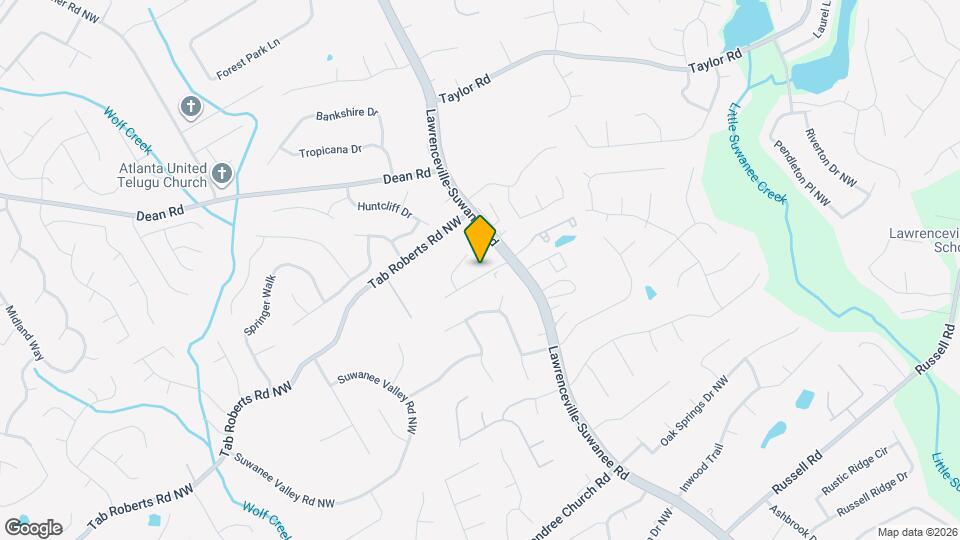 1188 Elisa Gina Terrace NW Map and Location Details