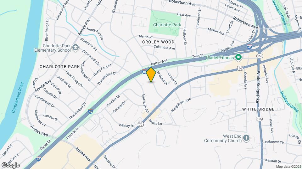 429 Westboro Dr Map and Location Details