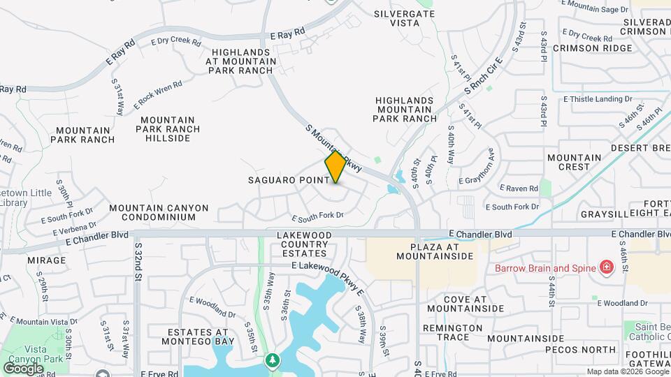 3921 E Graythorn St Map and Location Details