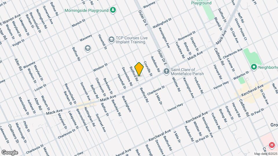 3444 Bedford St Map and Location Details