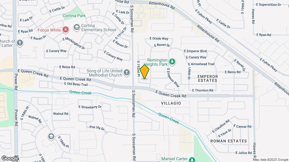 19270 E Thornton Rd Map and Location Details