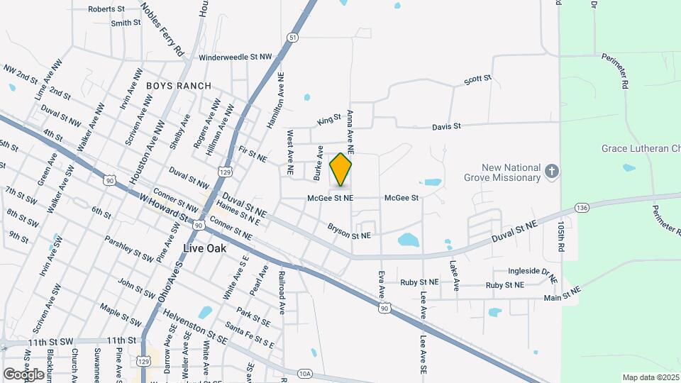 803 McGee St NE Mapa y Detalles de la Ubicación