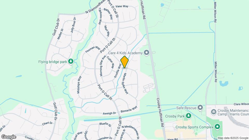 17115 Marlin Spike Way Map and Location Details