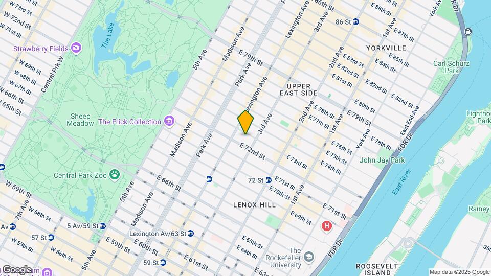 172 E 73rd St, Unit 6 Map and Location Details