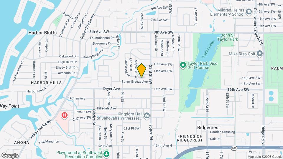 2543 Sunny Breeze Ave Map and Location Details