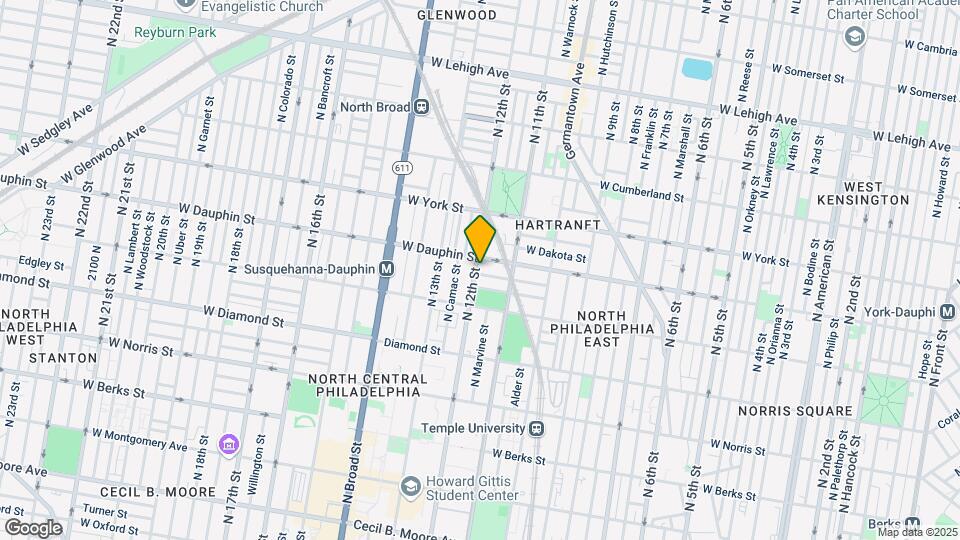 2243 N 12th St Mapa y Detalles de la Ubicación