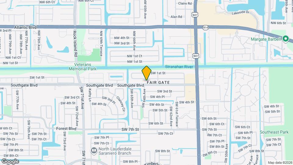 6331 Southgate Blvd Map and Location Details