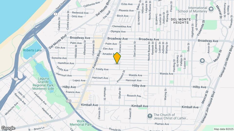 1086 Hamilton Ave Map and Location Details