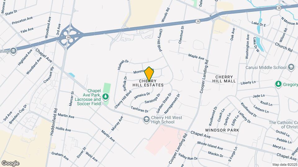 355 Cherry Hill Blvd Map and Location Details