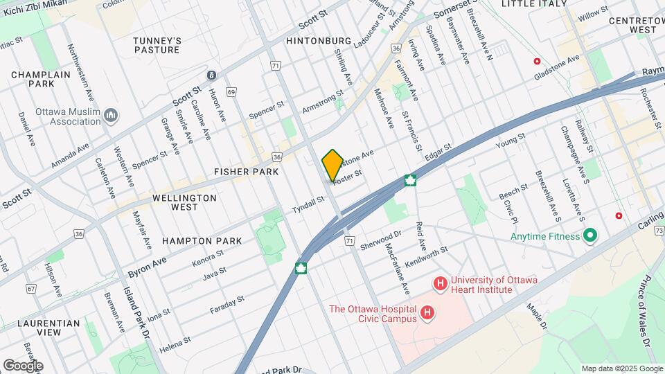 467 Parkdale Ave Map and Location Details