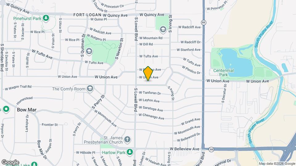 3365 W Wagon Trail Dr Map and Location Details