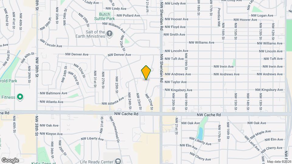 1446 NW 22nd St Map and Location Details