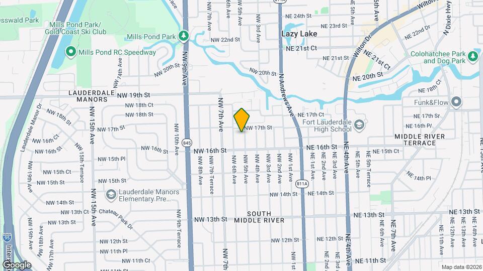 1629 NW 5th Ave Map and Location Details