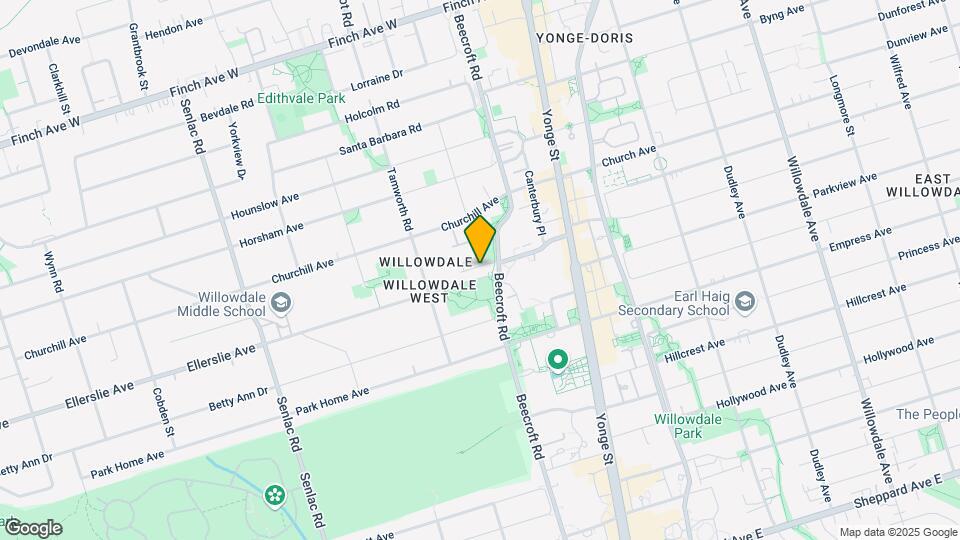 84 Ellerslie Av Map and Location Details
