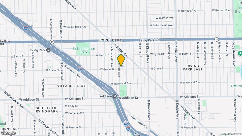 3801 N Central Park Ave, Unit 06 Map and Location Details