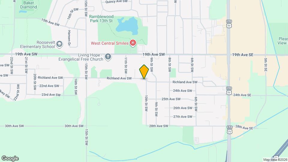 913 Richland Ave SW Map and Location Details