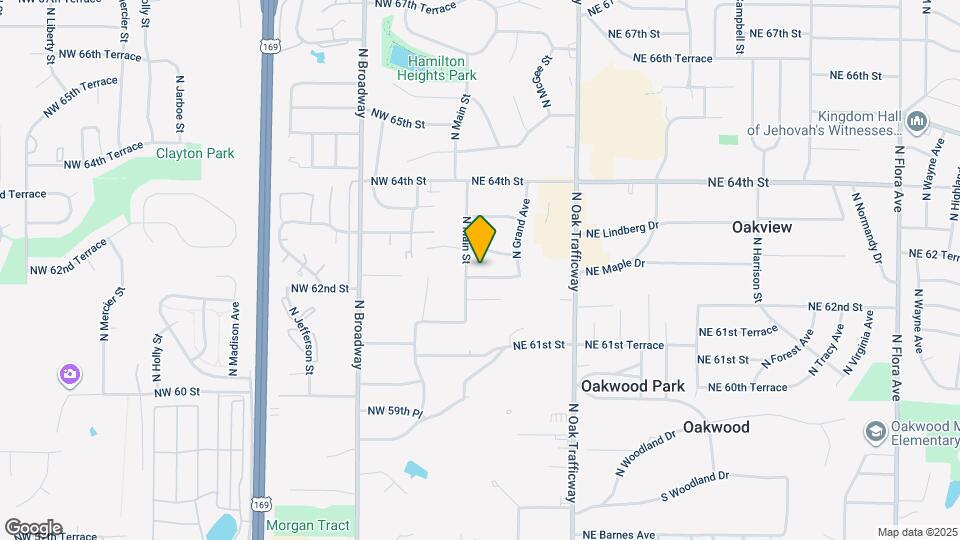 6 NE 62nd Pl Map and Location Details