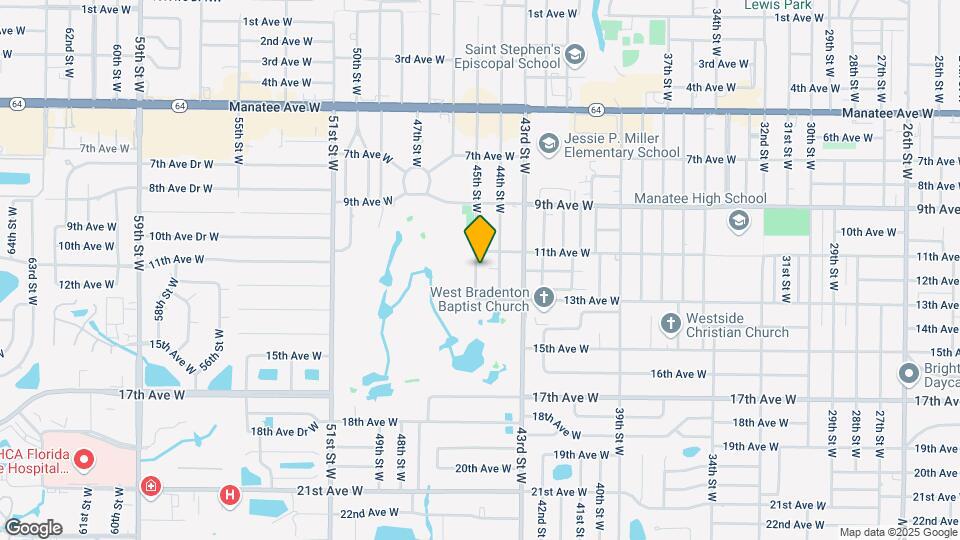 1107 45th St W, Unit 1107 45th Street West Map and Location Details
