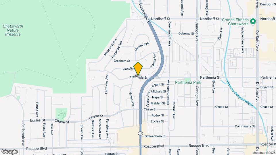 22103 Parthenia St, Unit 22103 Parthenia Street Map and Location Details