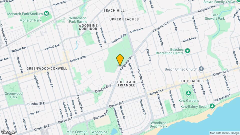 204 Kingston Rd Map and Location Details