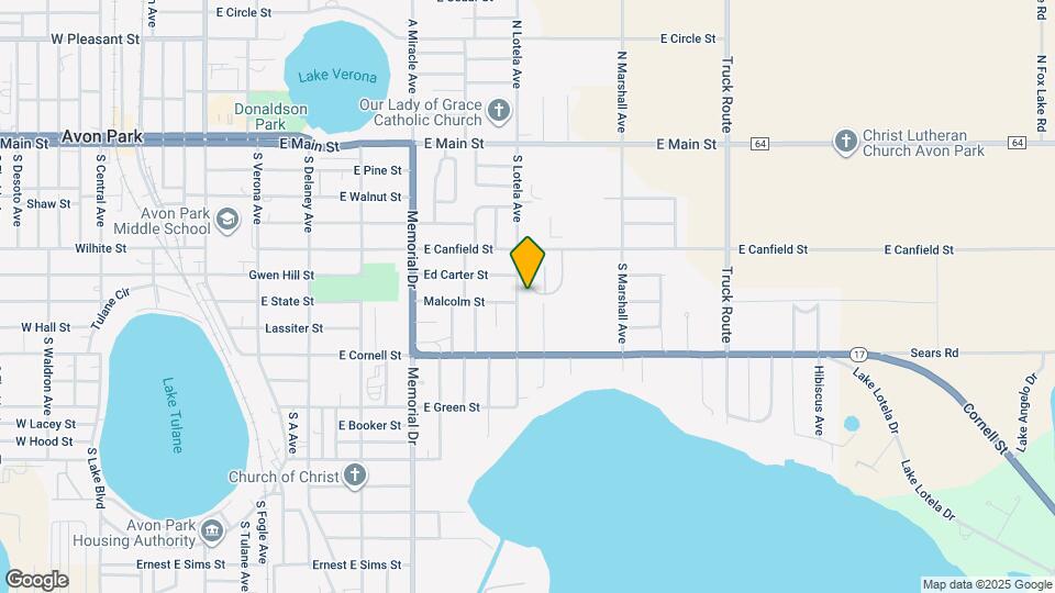 451 Las Palmas Cir Map and Location Details