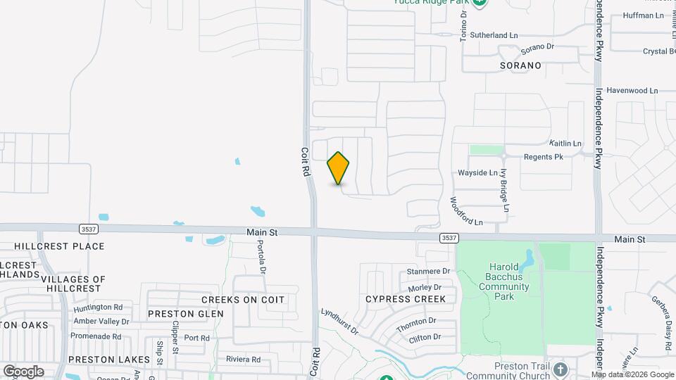 9329 Middleground Pl Map and Location Details