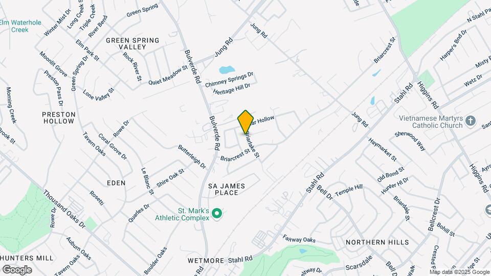 14419 Briarlake St Map and Location Details