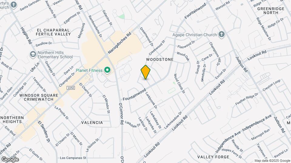 13615 Primwood St Map and Location Details