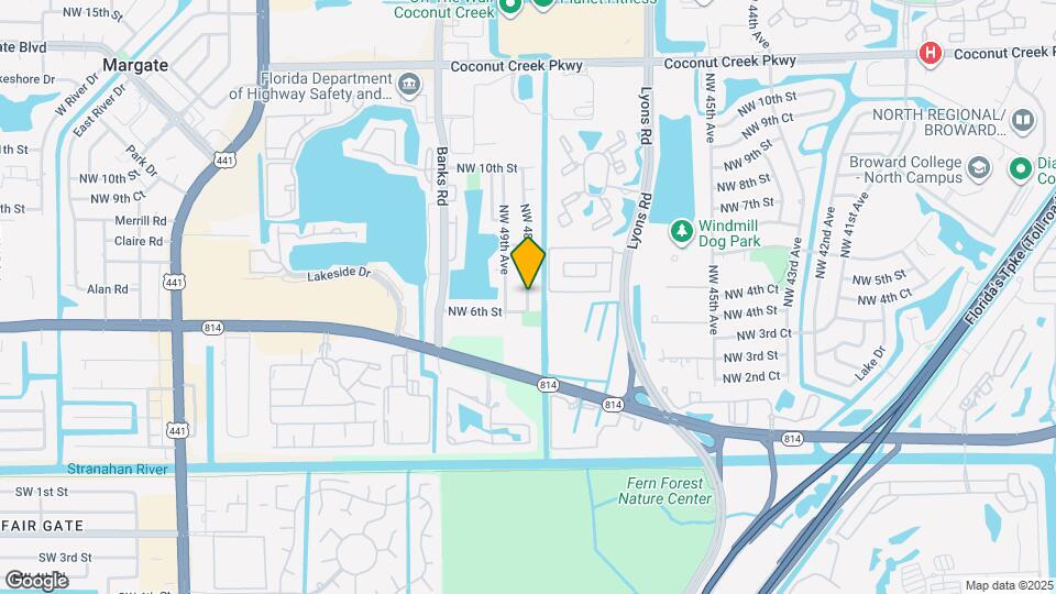 632 NW 48th Ave Map and Location Details