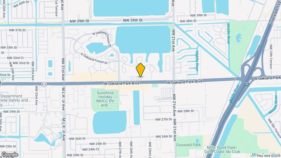 3102 NW 24th Way Map and Location Details