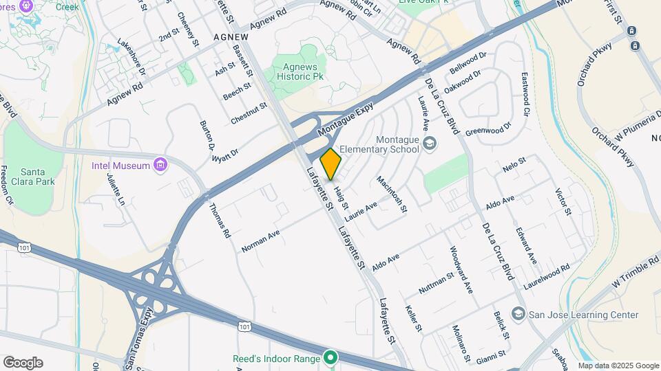 3730 Haig St Map and Location Details
