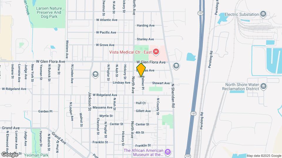 1112 Palmer Pl Map and Location Details