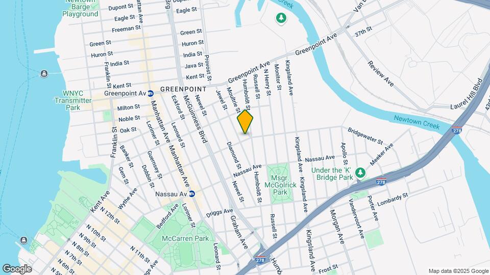 197 Norman Ave Mapa y Detalles de la Ubicación