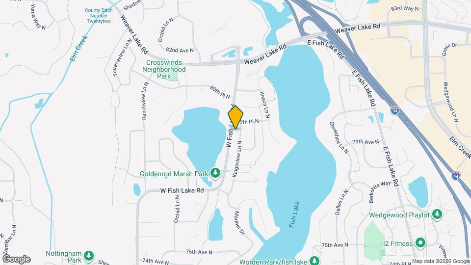 7897 Kingsview Ln N Mapa y Detalles de la Ubicación